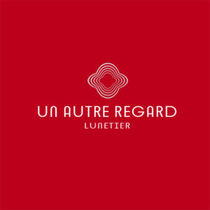 Logo rouge Opticien Lunetier Bordeaux Un Autre Regard