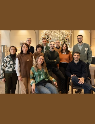 Photo de l'équipe chez Optique DEBAUGE
